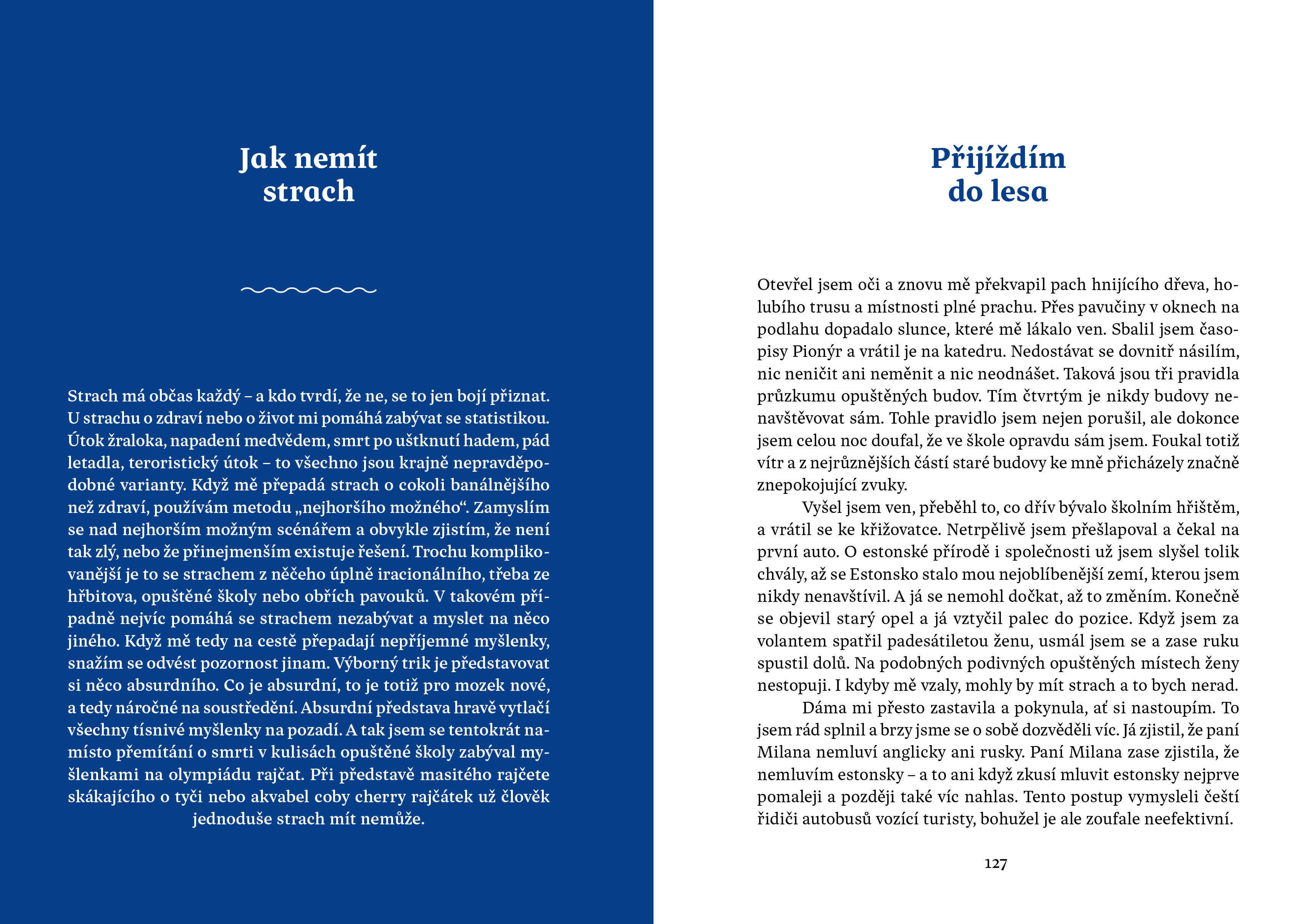 Prázdniny v Evropě s podpisem autora 