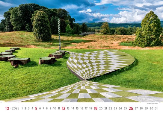 Gardens 2025 - nástěnný kalendář