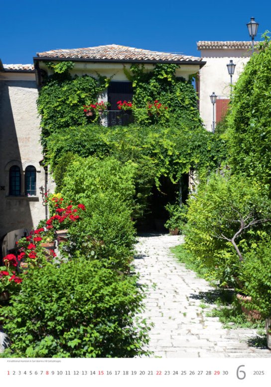 Romantic Corners 2025 - nástěnný kalendář