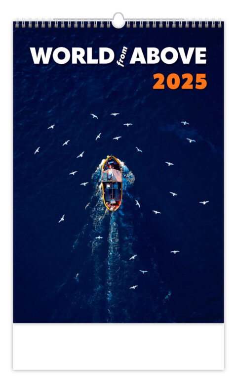 World from Above 2025 - nástěnný kalendář