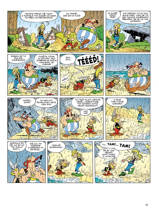 Asterix 9 - Asterix a Normani