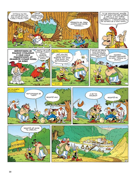 Asterix 5 - Asterix a cesta kolem Galie