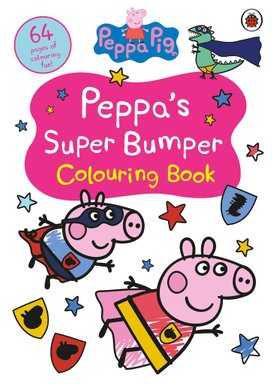 Peppa Pig: Peppa's Super Bumper Colouring Book