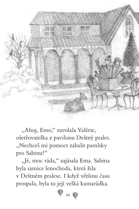 Ema a její kouzelná zoo - Odvážná lištička