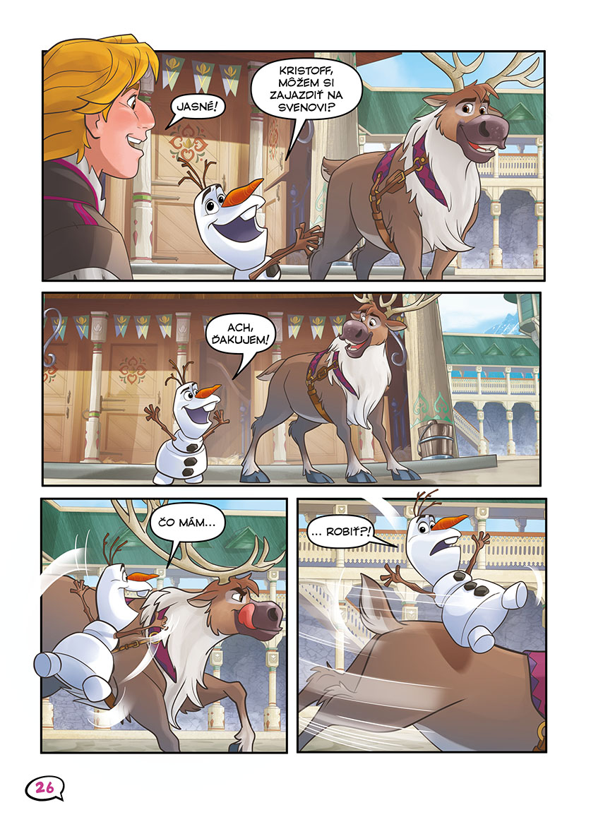 Ľadové kráľovstvo - Príbehy o koňoch: Môj prvý komiks