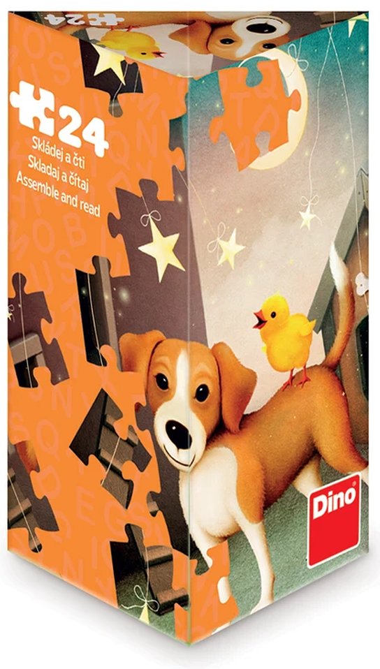 Puzzle 24 triangl Ztracené kuřátko