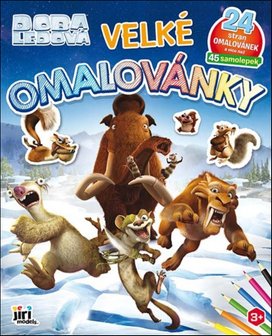 Velké omalovánky Doba ledová