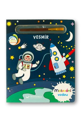 Malování vodou Vesmír