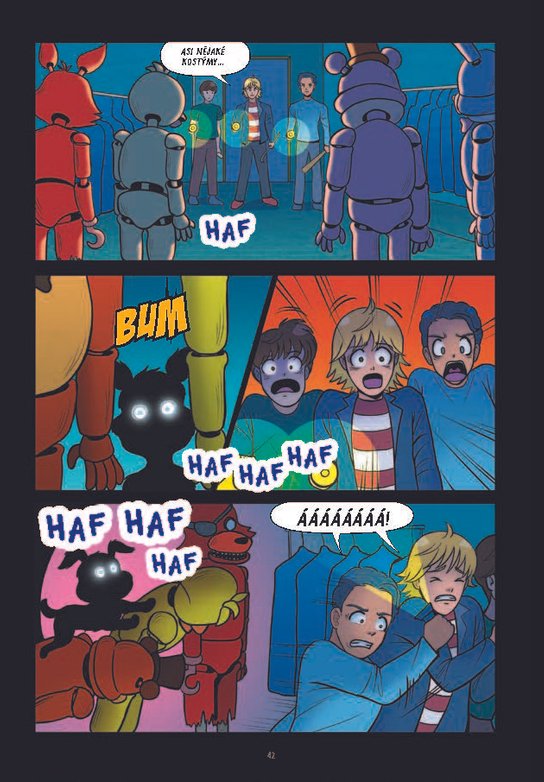 Five Nights at Freddy's: Aport a další příběhy (grafický román)