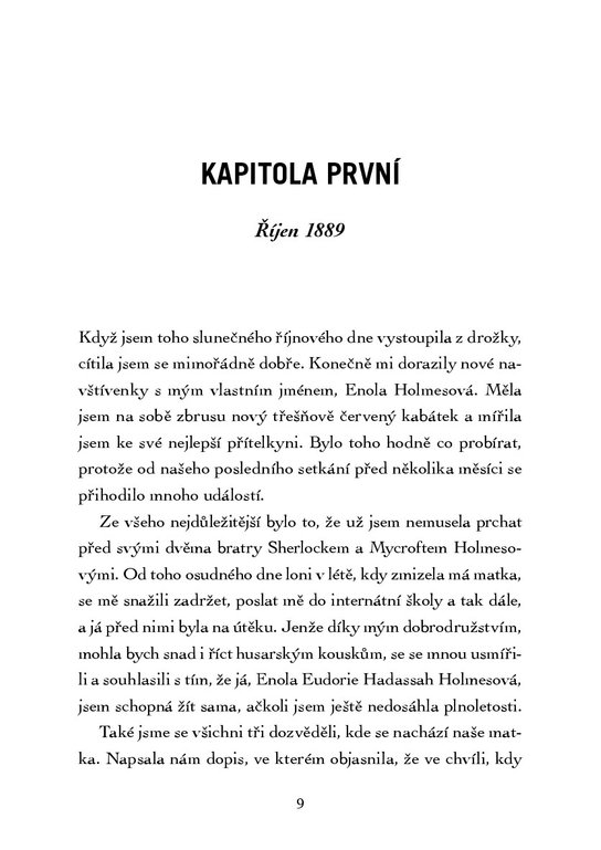 Enola Holmesová - Případ troufalého útěku