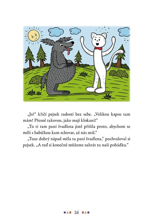 Pohádkový příběh pejska a kočičky