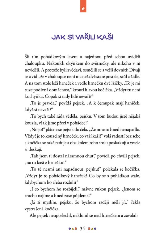 Pohádkový příběh pejska a kočičky