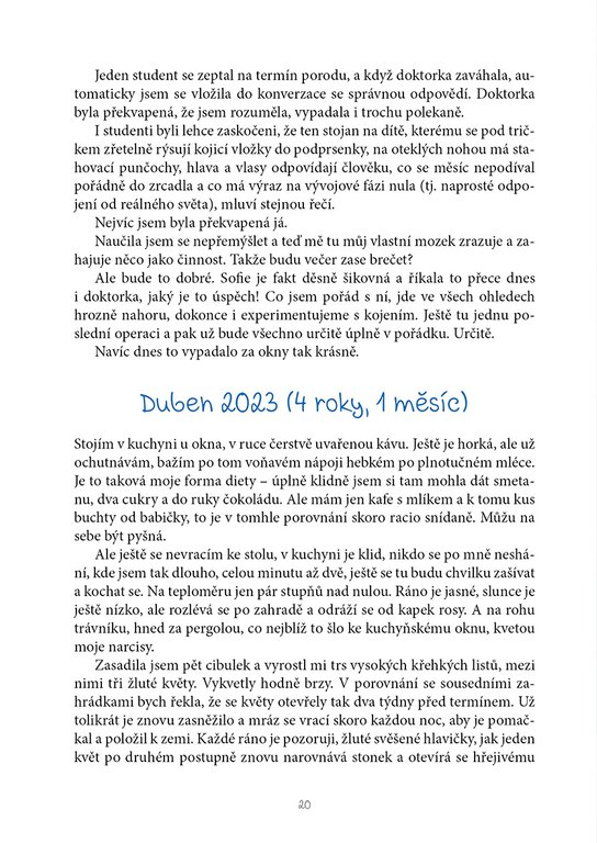 Deníček postižené matky