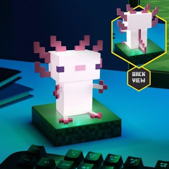 Minecraft Axolot Svítící figurka