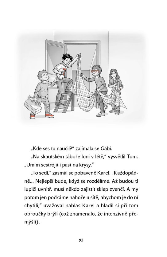 Poplach ve vilové čtvrti