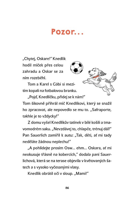 Poplach ve vilové čtvrti