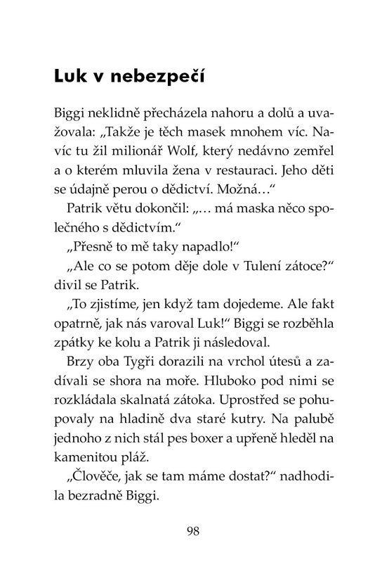 Klub Tygrů – Kočičí maska