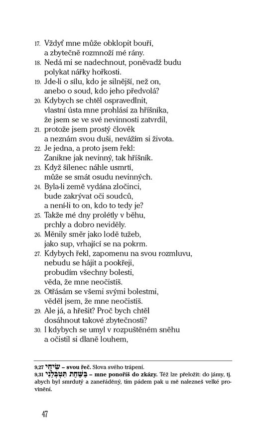 Kniha Job