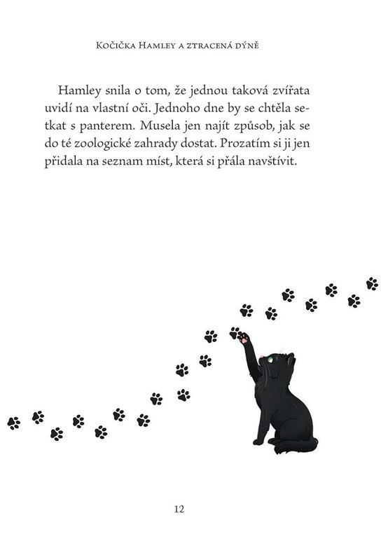 Kočička Hamley a ztracená dýně