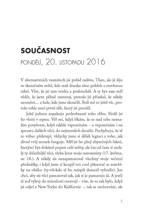 Zanechal jsi mi jen vzpomínky