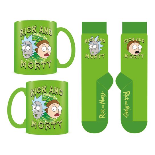 Pánský dárkový set Rick a Morty
