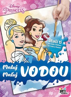 Maluj vodou Disney Princezny
