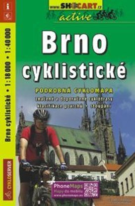 Brno cyklistické 1:18 000, 1: 40 000