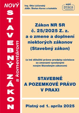 Nový stavebný zákon s komentárom