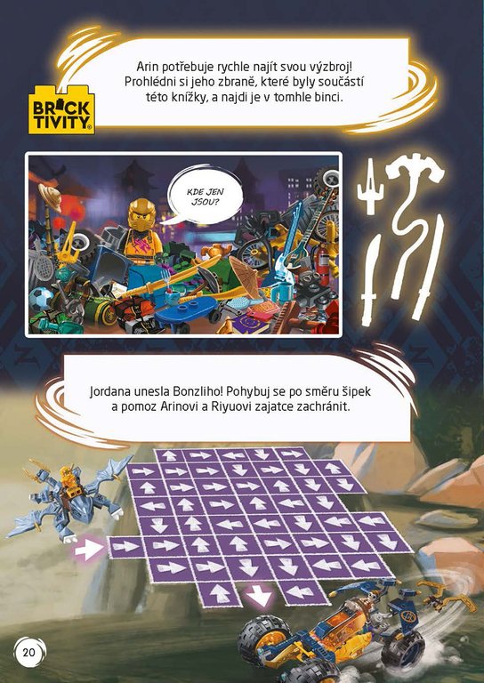 LEGO® NINJAGO® Nindžova cesta