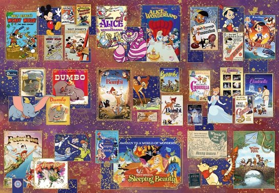 Puzzle UFT Zlatý věk Disney