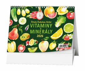 Vitaminy a minerály 2026 - stolní kalendář