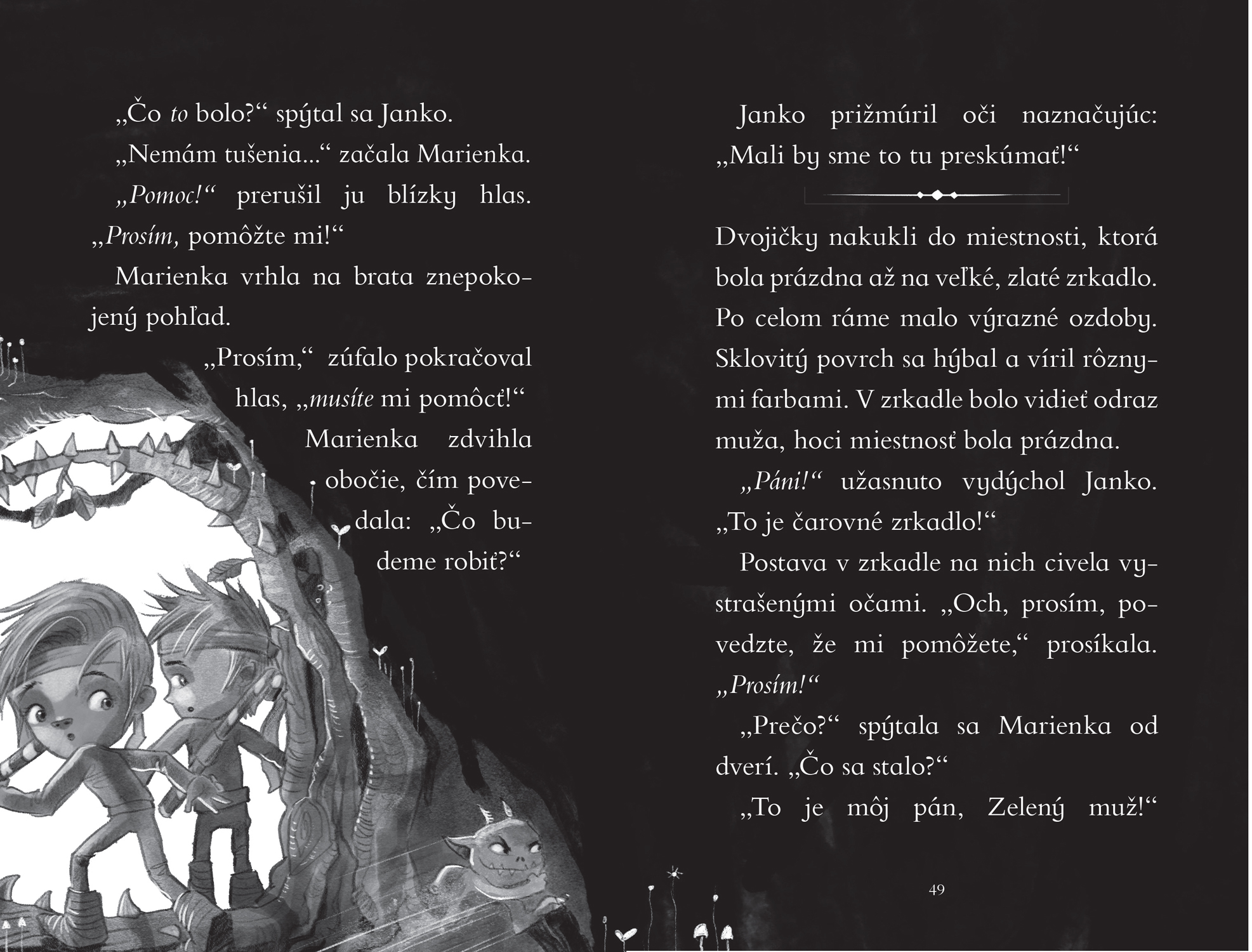 Malé legendy Čarovné zdrkadlo