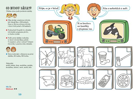 Rozvoj řeči – zvuky a slabiky