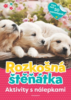 Aktivity s nálepkami – Rozkošná štěňátka