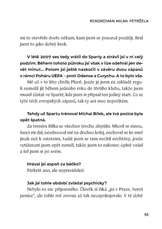 Rekordman Milan Petržela