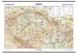 Česko Vlastivědná mapa
