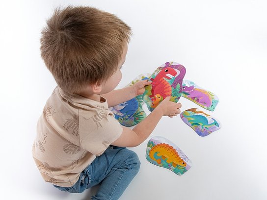 Véééliké puzzle Dinosauři