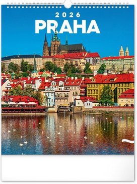Praha 2026 - nástěnný kalendář