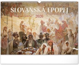 Slovanská epopej 2026 - nástěnný kalendář
