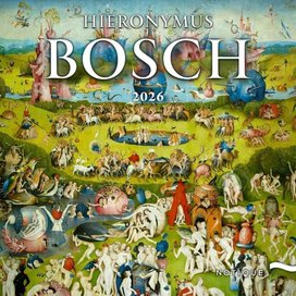 Poznámkový kalendář Hieronymus Bosch 2026 - nástěnný kalendář