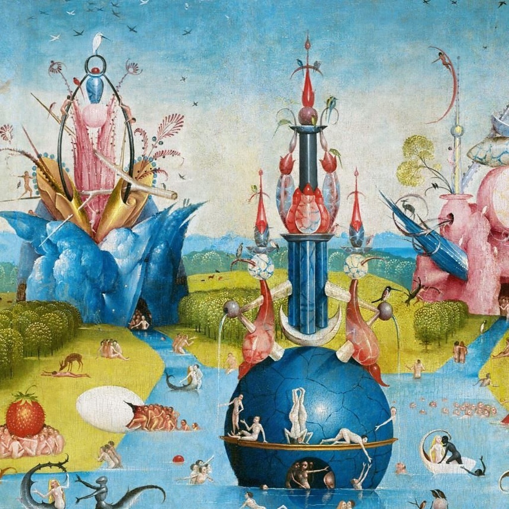 Poznámkový kalendář Hieronymus Bosch 2026 - nástěnný kalendář