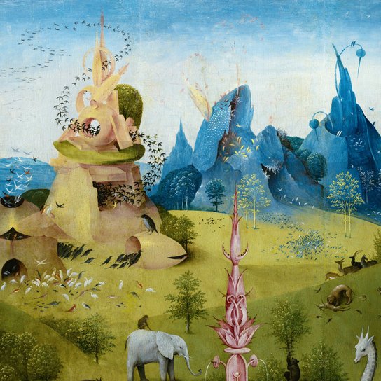 Poznámkový kalendář Hieronymus Bosch 2026 - nástěnný kalendář
