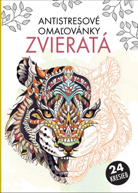 Antistresové omaľovánky zvieratá