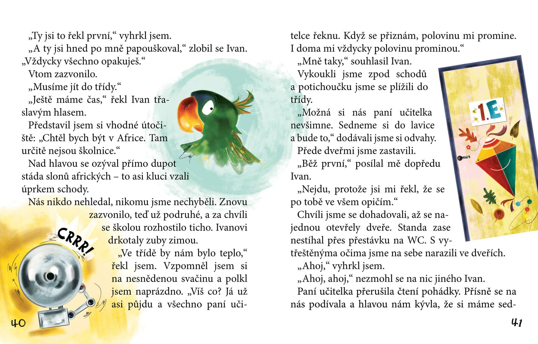 Ahoj, první třída