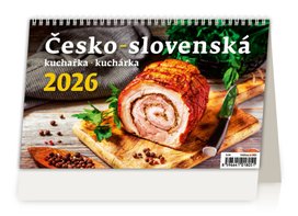 Česko-slovenská kuchařka 2026 - stolní kalendář