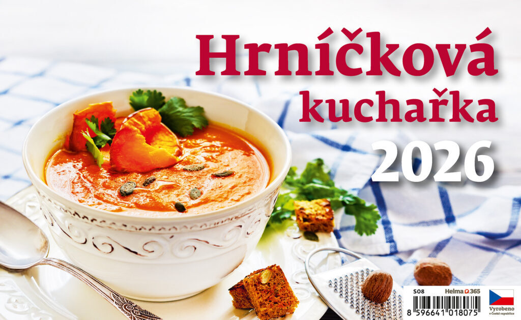 Hrníčková kuchařka 2026 - stolní kalendář