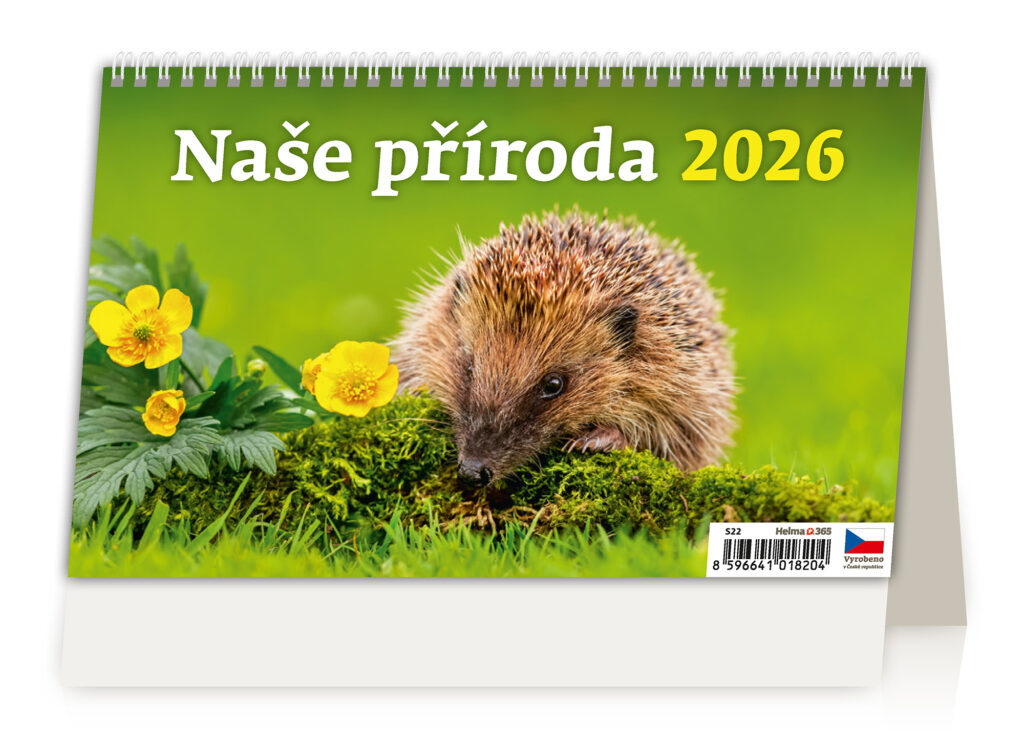 Naše příroda 2026 - stolní kalendář