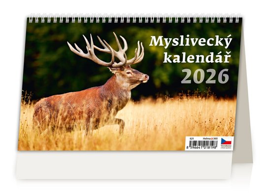 Myslivecký kalendář 2026 - stolní kalendář