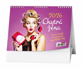 Chytrá žena 2026 - stolní kalendář