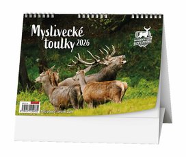 Myslivecké toulky 2026 - stolní kalendář
